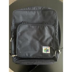 Rare Original Nintendo 64 Console Backpack/Carry Case Excellent Condition